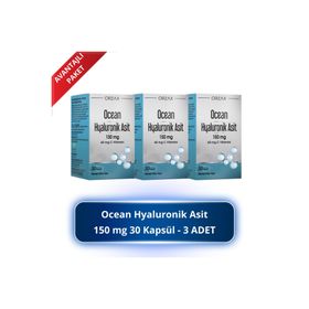 Ocean Hyaluronik Asit 150 mg 3x30 Kapsül
