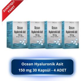 Ocean Hyaluronik Asit 150 mg İçeren 30 Kapsül