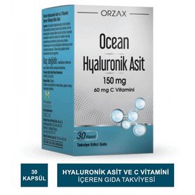 Ocean Hyaluronik Asit 150 mg İçeren 30 Kapsül