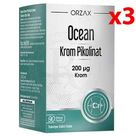 Ocean Krom Pikolinat 200 mcg 90 Kapsül