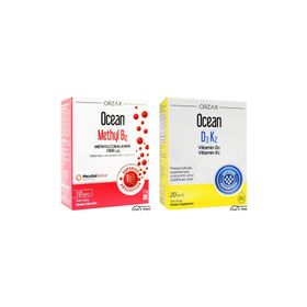 Ocean Methyl B12 1000 mcg 10 ml Sprey + D3 K2 20 ml Damla