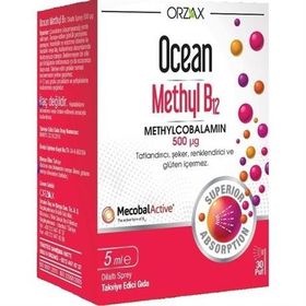 Ocean Methyl B12 Methylcobalamin 500 mcg 5 ml Sprey