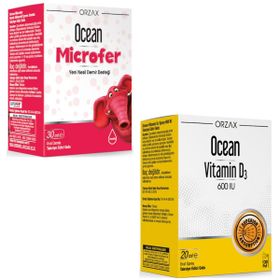 Ocean Microfer 30 ml Damla + Ocean Vitamin D3 600 IU 20 ml Sprey