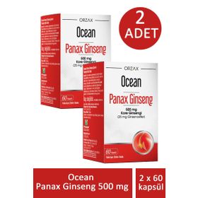 Ocean Panax Ginseng 500 mg 60 Kapsül