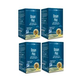 Ocean Plus 1200 mg Omega 3 30 Kapsül 4 Adet Balık Yağı