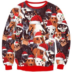 Ocean Plus B0CPJ67C94 Erkek Noel köpekleri tişört