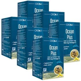 Ocean Plus Omega 3 1200 mg 6x50 Kapsül Balık Yağı