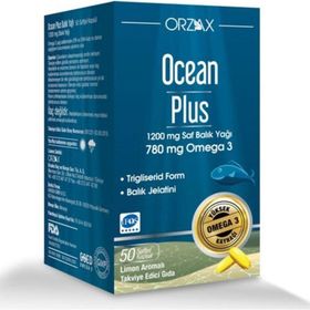 Ocean Plus Omega 3 1200 mg 6x50 Kapsül Balık Yağı
