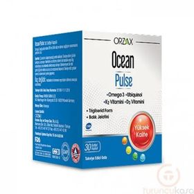 Ocean Pulse Omega-3 30 Kapsül Balık Yağı