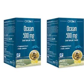 Ocean Saf Balık Yağı Omega-3 500 mg 60 Kapsül