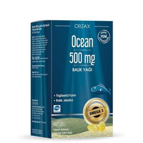 Ocean Saf Balık Yağı Omega-3 500 mg 60 Kapsül