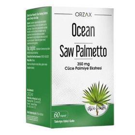 Ocean Saw Palmetto Cüce Palmiye Ekstresi 350 mg 60 Kapsül