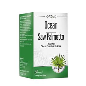 Ocean Saw Palmetto Cüce Palmiye Ekstresi 350 mg 60 Kapsül