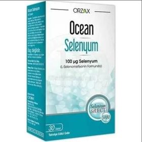 Ocean Selenyum 100 mcg İçeren 30 Tablet