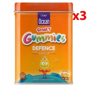 Ocean Smart Gummies Defence Vitamin C 64 Çiğnenebilir Jel Form