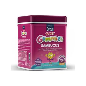 Ocean Smart Gummies Sambucus 64 Çiğnenebilir Jel Form
