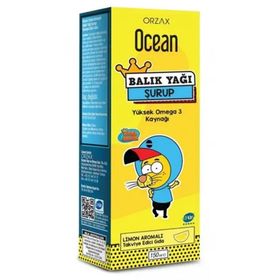 Ocean Tutti Frutti Kral Şakir 150 ml Balık Yağı Şurubu