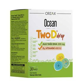 Ocean TwoDrop Vitamin D3 30 ml Damla