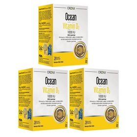 Ocean Vitamin D3 1000 IU 3x20 ml Sprey