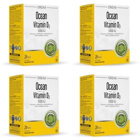 Ocean Vitamin D3 1000 IU 4x20 ml Sprey