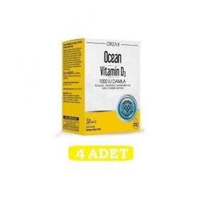 Ocean Vitamin D3 1000 IU 4x50 ml Damla