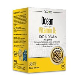 Ocean Vitamin D3 1000 IU İçeren 50 ml Damla