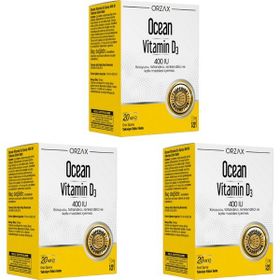 Ocean Vitamin D3 400 IU 3x20 ml Sprey