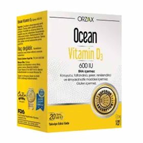 Ocean Vitamin D3 600 IU İçeren 20 ml Sprey