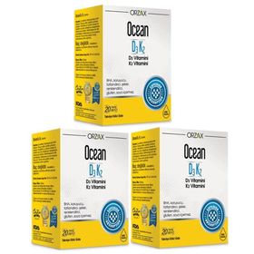 Ocean Vitamin D3 K2 20 ml Damla