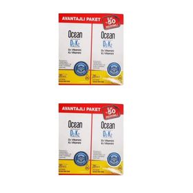 Ocean Vitamin D3 K2 20 ml Damla
