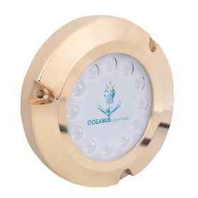 Oceanus OCL-1245 Mavi Işık Bronz Su Altı Aydınlatma Lambası