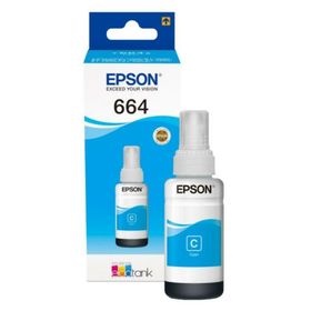 Ocp Mürekkep Epson 664 T6642 Cyan Mavi Dye 70 ml Uyumlu Kartuş Mürekkep
