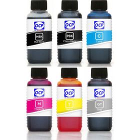 Ocp Mürekkep HP Designjet T795 1118MM Eprinter 6 Renk 100 ml Uyumlu Kartuş Mürekkep Seti