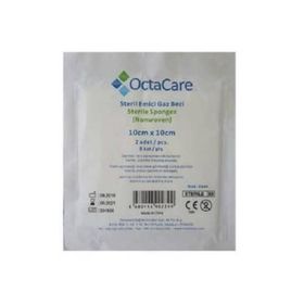 OctaCare 10 x 10 cm 2'li Gazlı Bez ve Gaz Kompresi