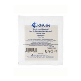 Octacare 10x10 cm 10 Adet Steril Emici Gazli Bez