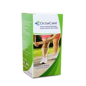 OctaCare 15cm x 4.5 m Süper Gerilmiş Elastik Bandaj