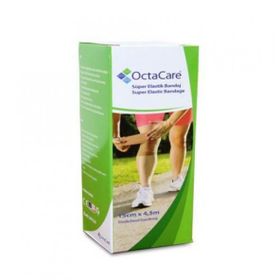 OctaCare 15cm x 4.5 m Süper Gerilmiş Elastik Bandaj