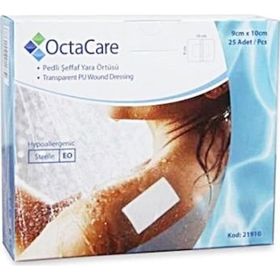 OctaCare 21910 9x10 cm 25 Adet Su Geçirmez Yara Örtüsü