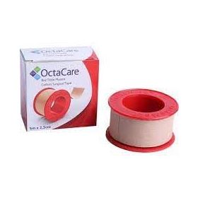 OctaCare 5 m × 2.5 cm Bez Tıbbi Flaster