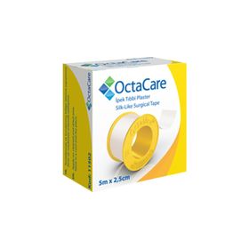 OctaCare 5 m x 2.5 cm İpek Tıbbi Plaster
