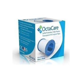 OctaCare 5 m x 5 cm Şeffaf Polietilen Tıbbi Plaster