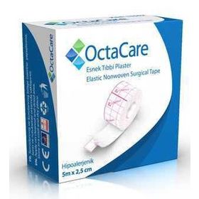 OctaCare 5 m x2.5 cm Esnek Tıbbi Flaster