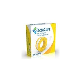 OctaCare 5 mt x 1.25 cm Tıbbi İpek Flaster
