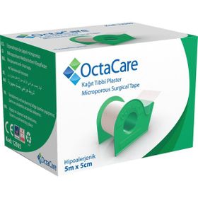 OctaCare 5 mt x 5 cm Kağıt Tıbbi Plaster