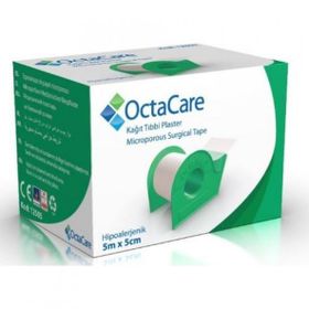 OctaCare 5 mt x 5 cm Kağıt Tıbbi Plaster