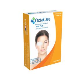 OctaCare 6.5 cm x 9.5 cm 5 Adet Steril Yapışkanlı Göz Pedi