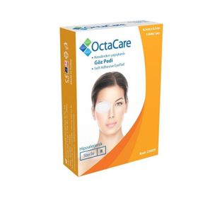 OctaCare 6.5 cm x 9.5 cm 5 Adet Steril Yapışkanlı Göz Pedi