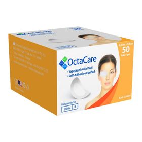 OctaCare 6.5x9.5 cm 50 Adet Steril Göz Pedi
