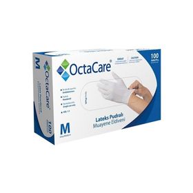 OctaCare Medium 100'lü Mavi Nitril Eldiven