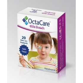 OctaCare Pediatrik 5 x 6.2 cm 20'li Kız Çocuk Göz Bandı